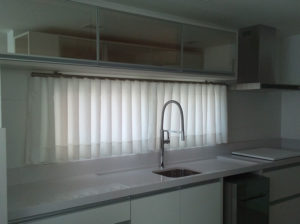 cortina para cozinha